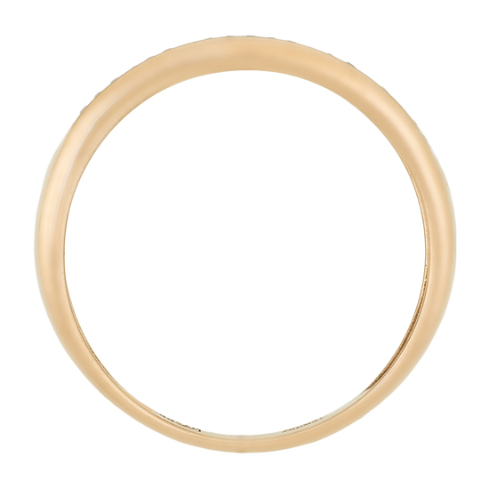 Кольцо из комбинированного золота 585 пробы c фианитами, Л37058308 за 12350