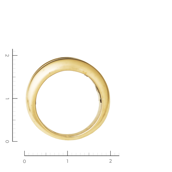 Кольцо из желтого золота 585 пробы c 10 бриллиантами, Л24138779 за 99000