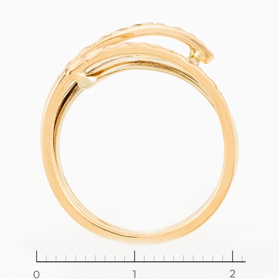 Кольцо из комбинированного золота 585 пробы, Л73011332 за 17570