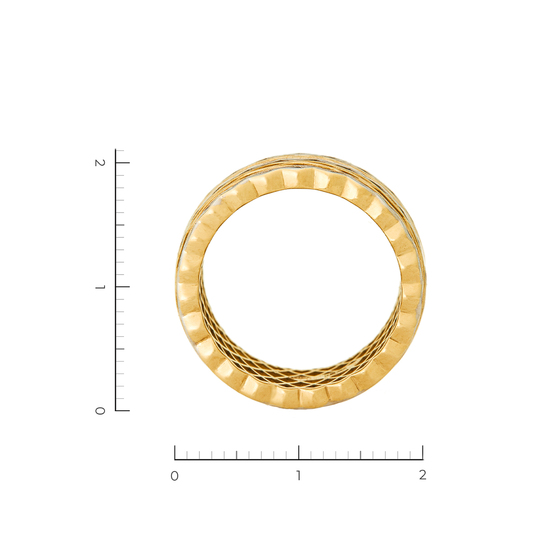 Кольцо из комбинированного золота 585 пробы, Л47092286 за 24900